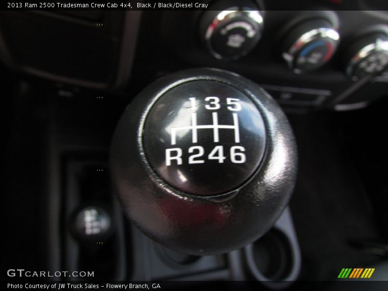 Black / Black/Diesel Gray 2013 Ram 2500 Tradesman Crew Cab 4x4