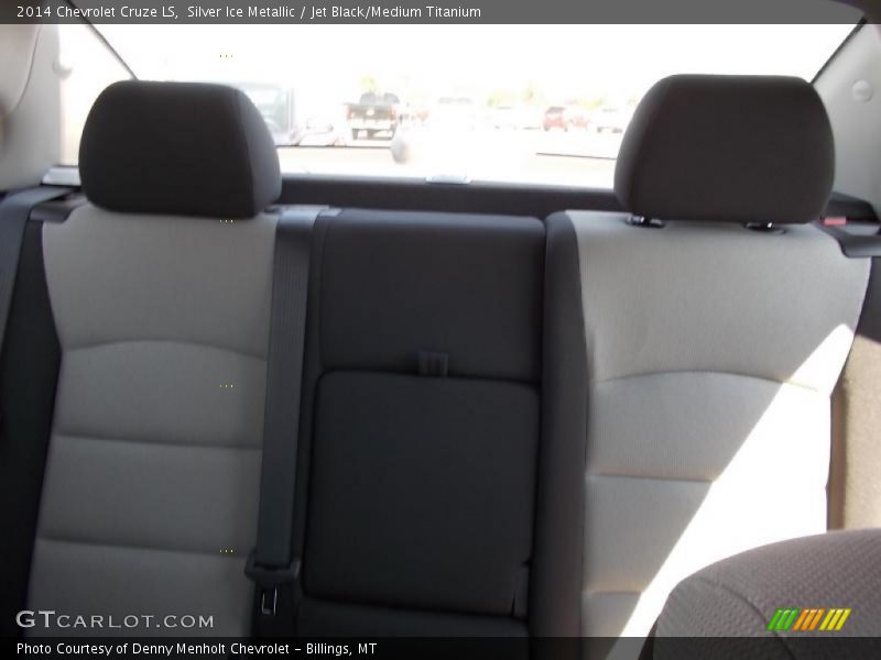 Silver Ice Metallic / Jet Black/Medium Titanium 2014 Chevrolet Cruze LS