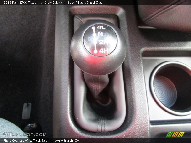 Black / Black/Diesel Gray 2013 Ram 2500 Tradesman Crew Cab 4x4