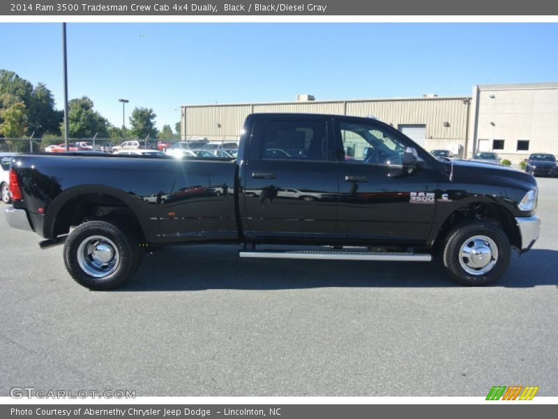  2014 3500 Tradesman Crew Cab 4x4 Dually Black