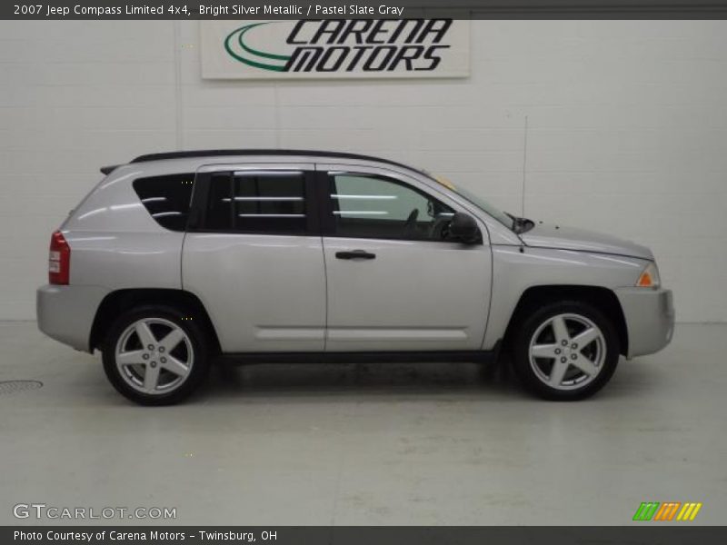 Bright Silver Metallic / Pastel Slate Gray 2007 Jeep Compass Limited 4x4