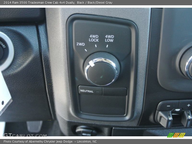 Black / Black/Diesel Gray 2014 Ram 3500 Tradesman Crew Cab 4x4 Dually