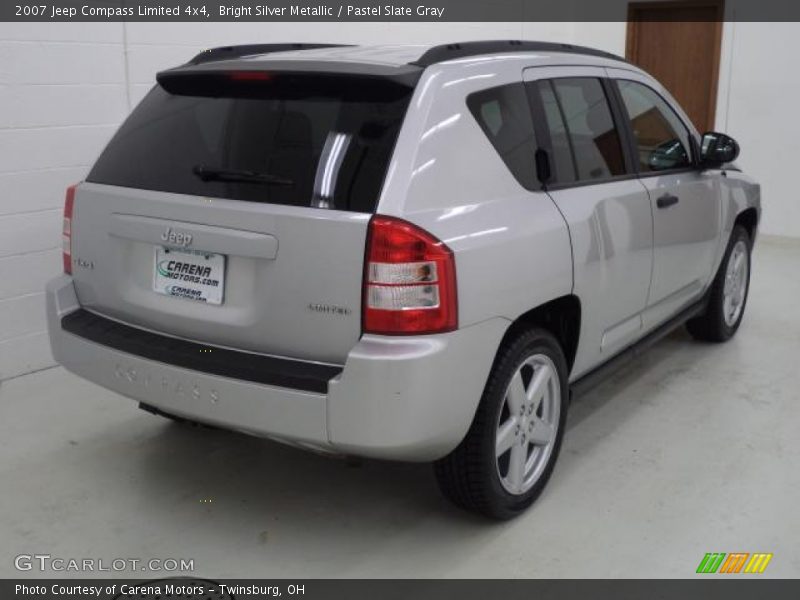 Bright Silver Metallic / Pastel Slate Gray 2007 Jeep Compass Limited 4x4