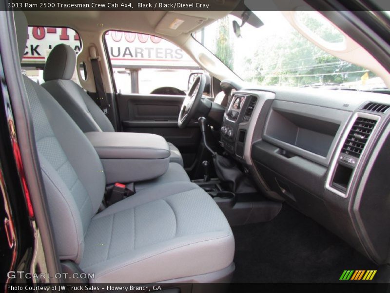 Black / Black/Diesel Gray 2013 Ram 2500 Tradesman Crew Cab 4x4