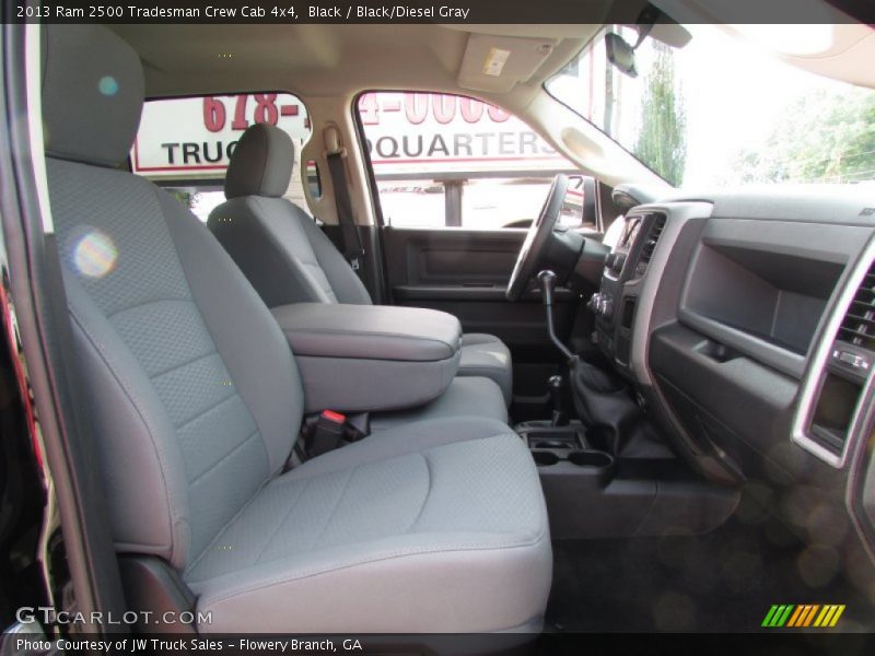 Black / Black/Diesel Gray 2013 Ram 2500 Tradesman Crew Cab 4x4