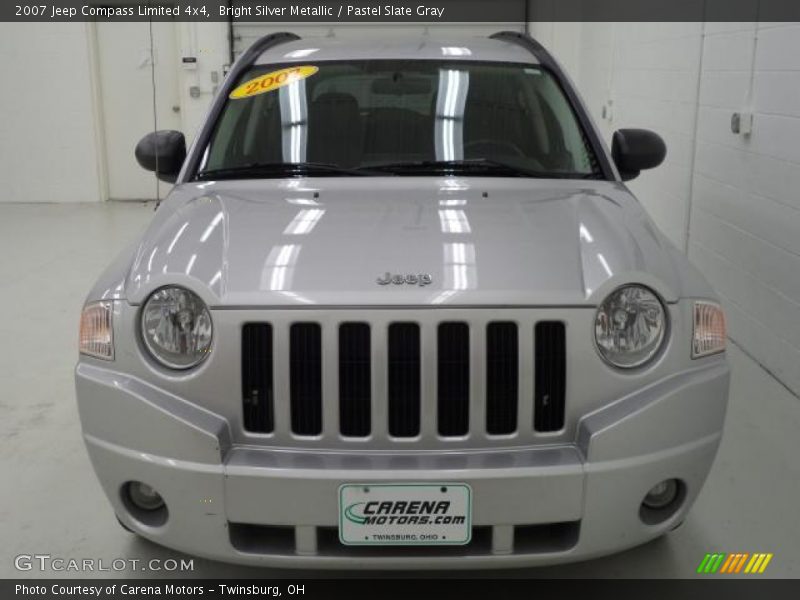 Bright Silver Metallic / Pastel Slate Gray 2007 Jeep Compass Limited 4x4