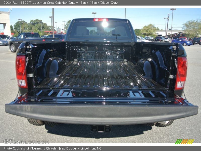 Black / Black/Diesel Gray 2014 Ram 3500 Tradesman Crew Cab 4x4 Dually