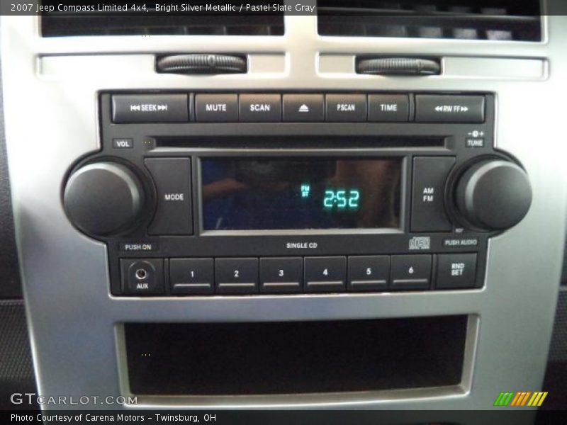 Bright Silver Metallic / Pastel Slate Gray 2007 Jeep Compass Limited 4x4