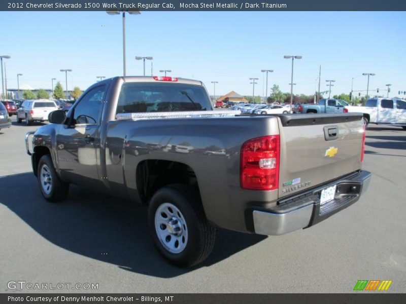 Mocha Steel Metallic / Dark Titanium 2012 Chevrolet Silverado 1500 Work Truck Regular Cab