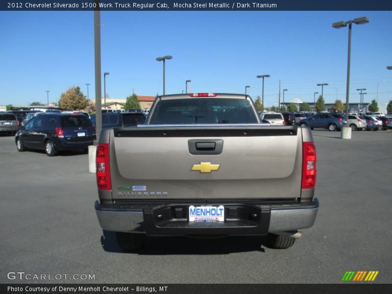Mocha Steel Metallic / Dark Titanium 2012 Chevrolet Silverado 1500 Work Truck Regular Cab