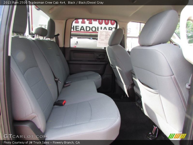 Black / Black/Diesel Gray 2013 Ram 2500 Tradesman Crew Cab 4x4