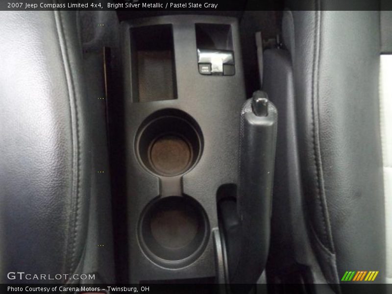 Bright Silver Metallic / Pastel Slate Gray 2007 Jeep Compass Limited 4x4