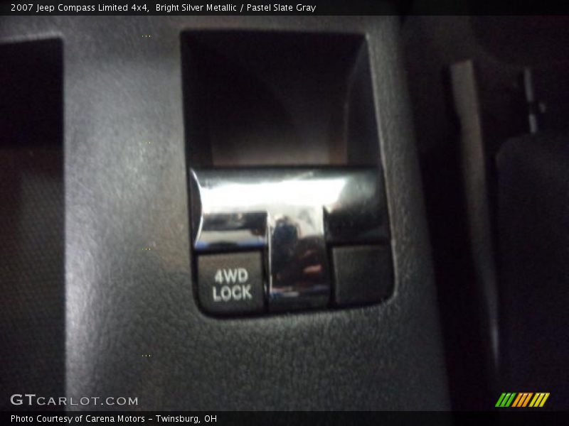 Bright Silver Metallic / Pastel Slate Gray 2007 Jeep Compass Limited 4x4