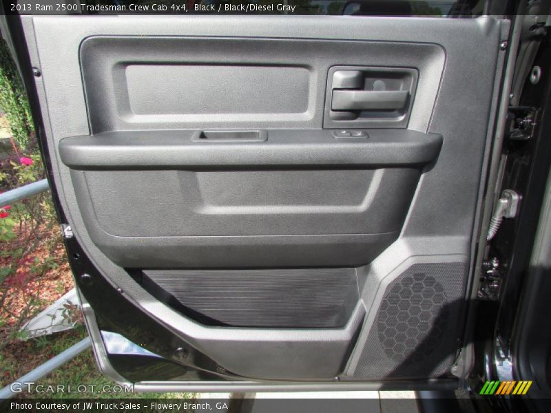 Black / Black/Diesel Gray 2013 Ram 2500 Tradesman Crew Cab 4x4