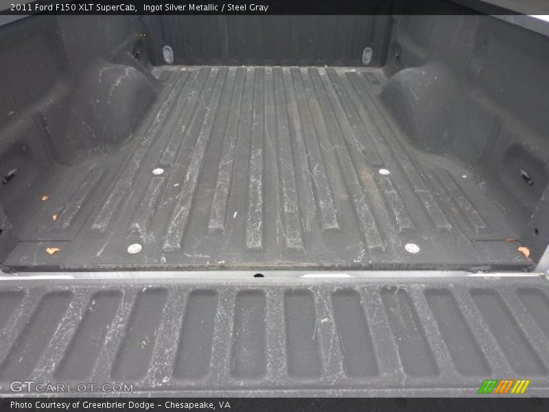 Ingot Silver Metallic / Steel Gray 2011 Ford F150 XLT SuperCab