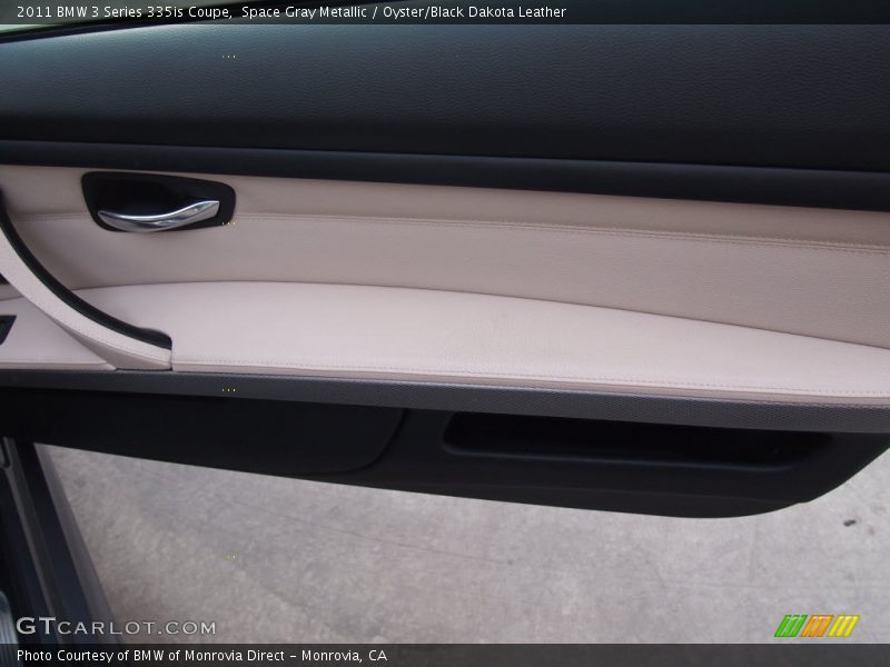 Space Gray Metallic / Oyster/Black Dakota Leather 2011 BMW 3 Series 335is Coupe