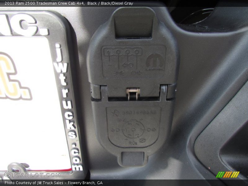Black / Black/Diesel Gray 2013 Ram 2500 Tradesman Crew Cab 4x4