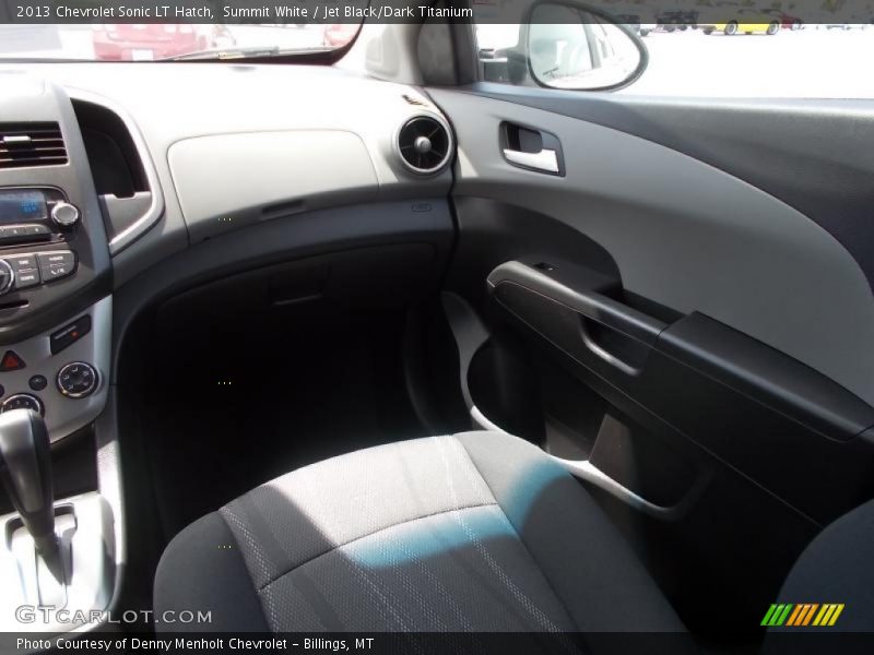Summit White / Jet Black/Dark Titanium 2013 Chevrolet Sonic LT Hatch