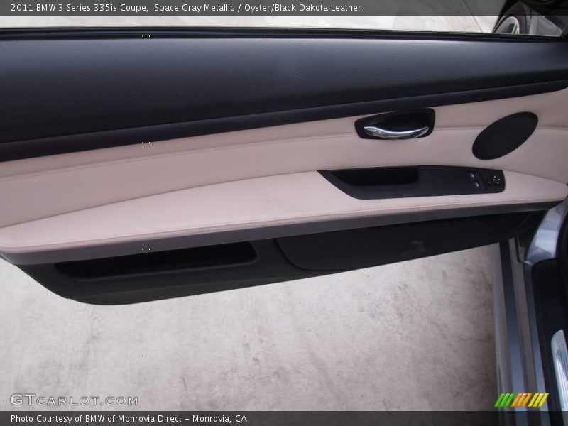 Space Gray Metallic / Oyster/Black Dakota Leather 2011 BMW 3 Series 335is Coupe