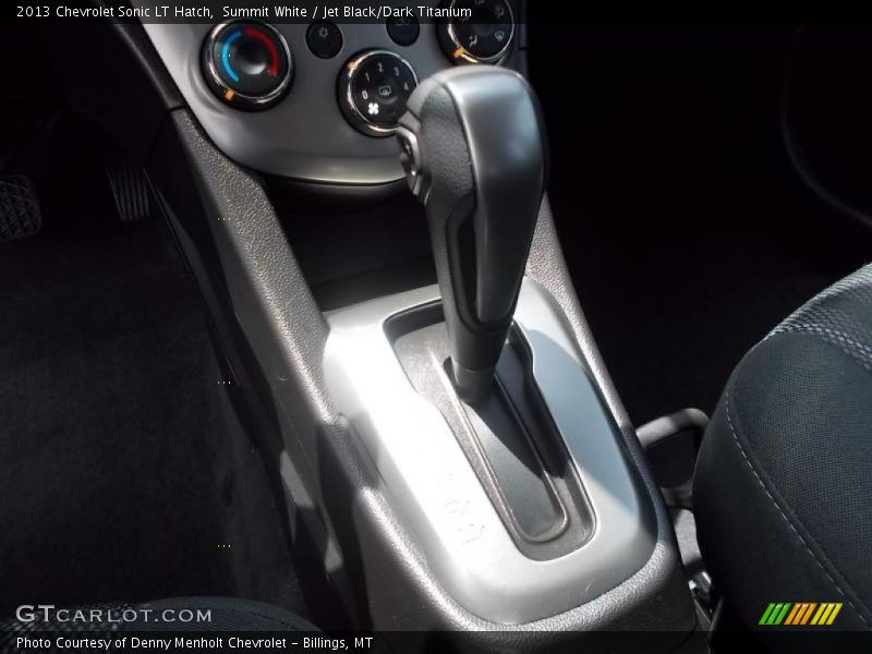 Summit White / Jet Black/Dark Titanium 2013 Chevrolet Sonic LT Hatch