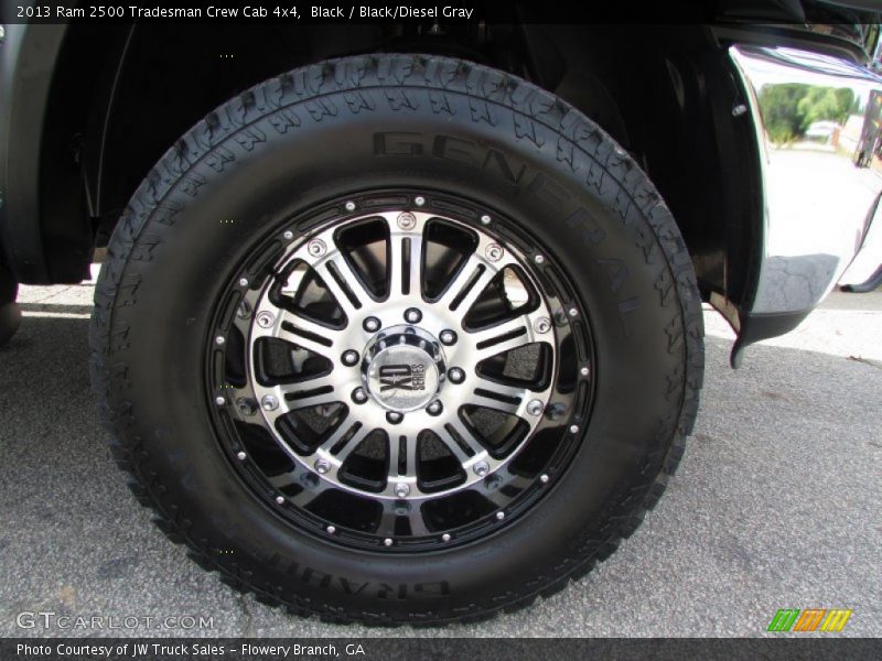 Black / Black/Diesel Gray 2013 Ram 2500 Tradesman Crew Cab 4x4