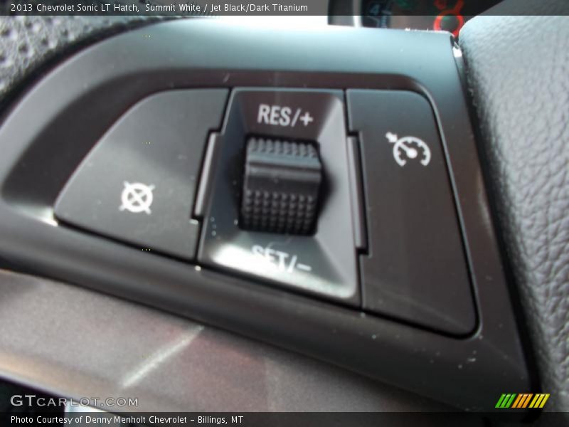 Summit White / Jet Black/Dark Titanium 2013 Chevrolet Sonic LT Hatch