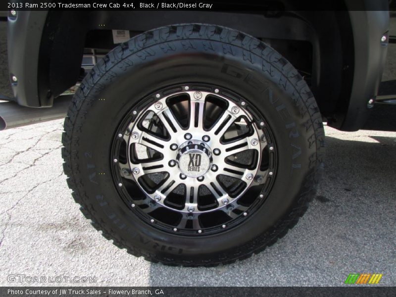Black / Black/Diesel Gray 2013 Ram 2500 Tradesman Crew Cab 4x4