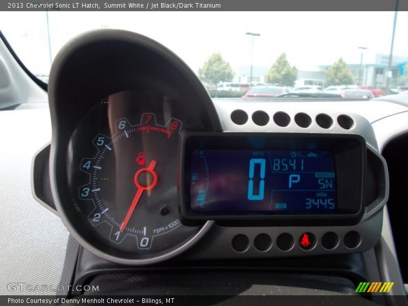 Summit White / Jet Black/Dark Titanium 2013 Chevrolet Sonic LT Hatch