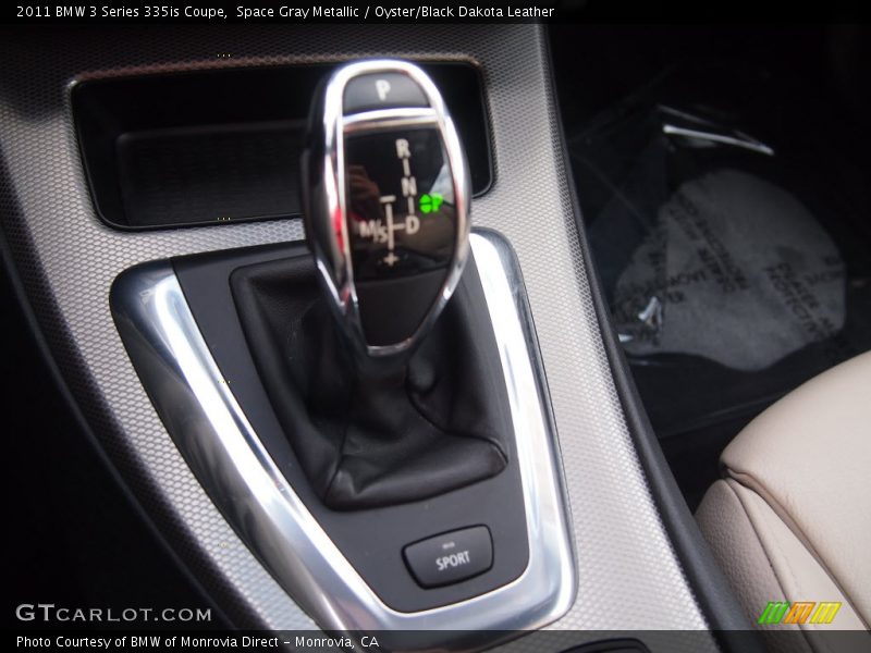 Space Gray Metallic / Oyster/Black Dakota Leather 2011 BMW 3 Series 335is Coupe