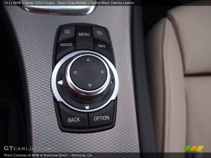 Space Gray Metallic / Oyster/Black Dakota Leather 2011 BMW 3 Series 335is Coupe