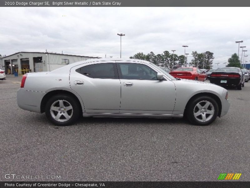 Bright Silver Metallic / Dark Slate Gray 2010 Dodge Charger SE