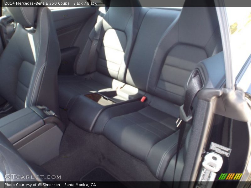 Black / Black 2014 Mercedes-Benz E 350 Coupe