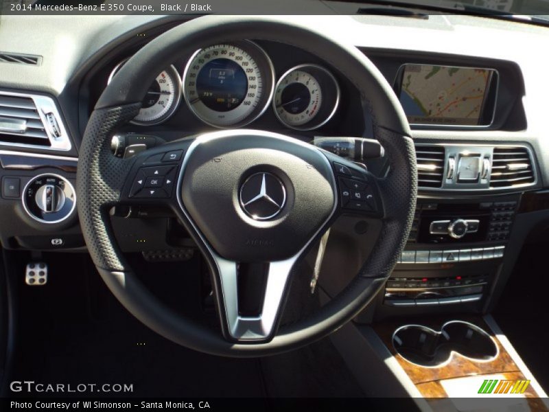 Black / Black 2014 Mercedes-Benz E 350 Coupe