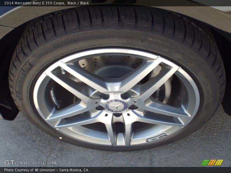 Black / Black 2014 Mercedes-Benz E 350 Coupe