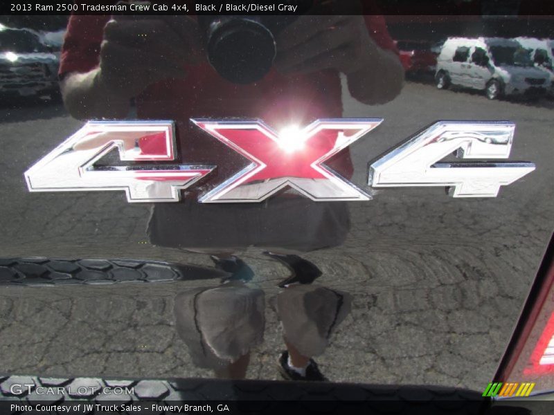 Black / Black/Diesel Gray 2013 Ram 2500 Tradesman Crew Cab 4x4