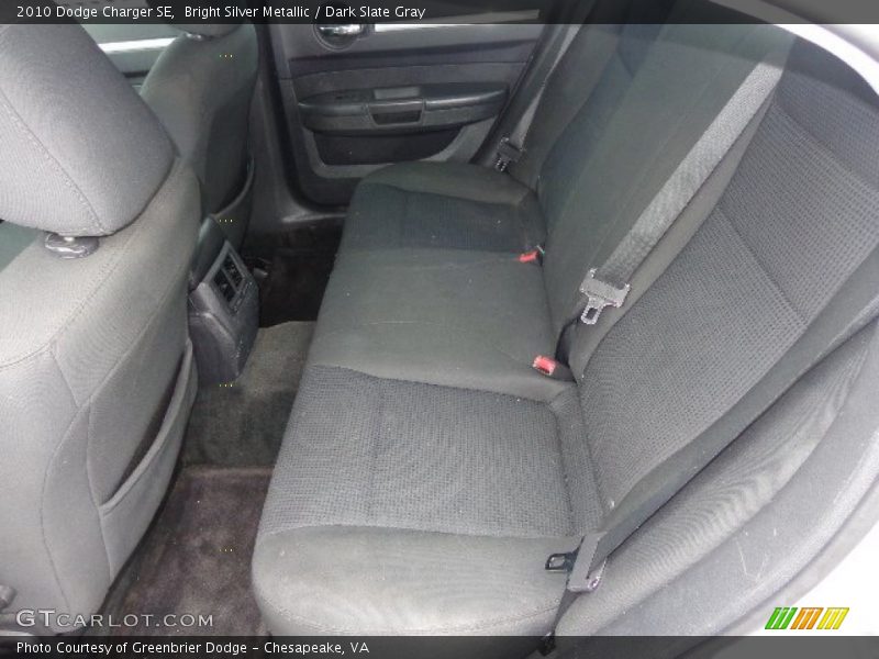 Bright Silver Metallic / Dark Slate Gray 2010 Dodge Charger SE