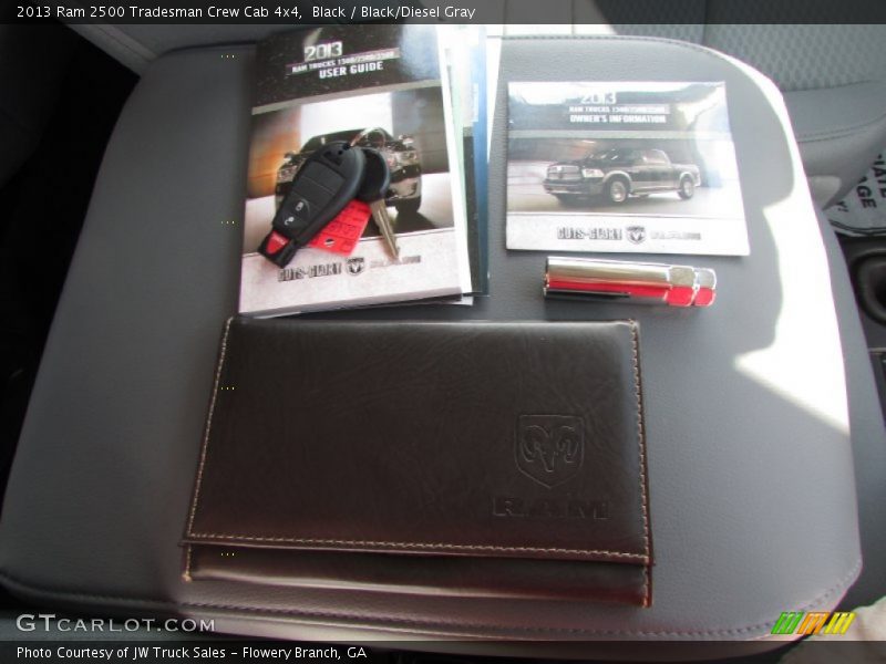 Black / Black/Diesel Gray 2013 Ram 2500 Tradesman Crew Cab 4x4