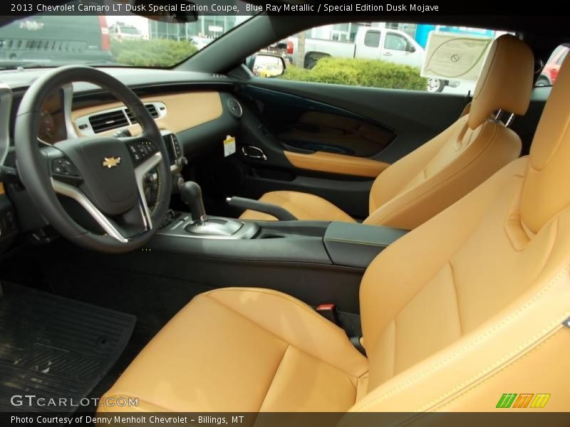 Front Seat of 2013 Camaro LT Dusk Special Edition Coupe