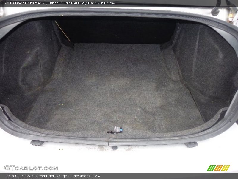 Bright Silver Metallic / Dark Slate Gray 2010 Dodge Charger SE
