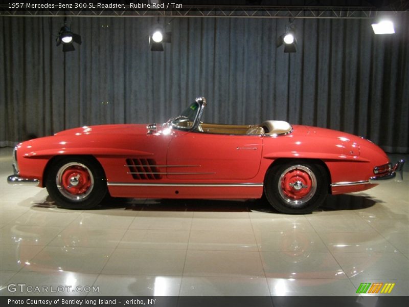 Rubine Red / Tan 1957 Mercedes-Benz 300 SL Roadster