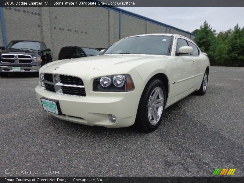 Stone White / Dark Slate Gray/Light Graystone 2006 Dodge Charger R/T