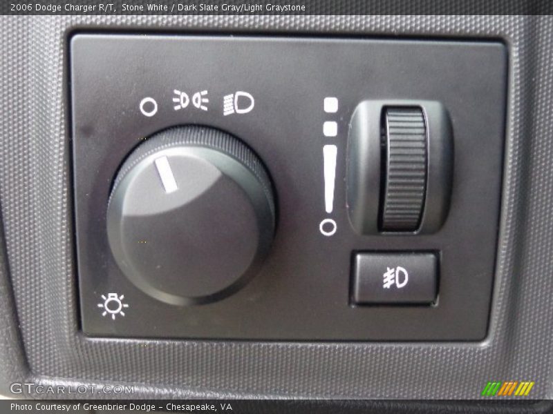 Stone White / Dark Slate Gray/Light Graystone 2006 Dodge Charger R/T