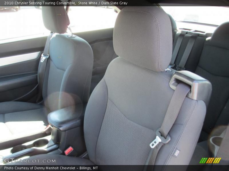 Stone White / Dark Slate Gray 2010 Chrysler Sebring Touring Convertible