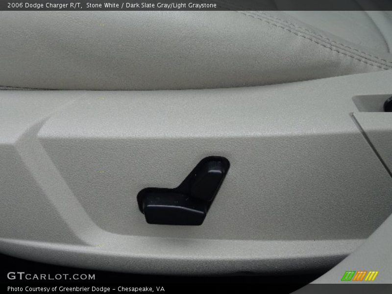 Stone White / Dark Slate Gray/Light Graystone 2006 Dodge Charger R/T
