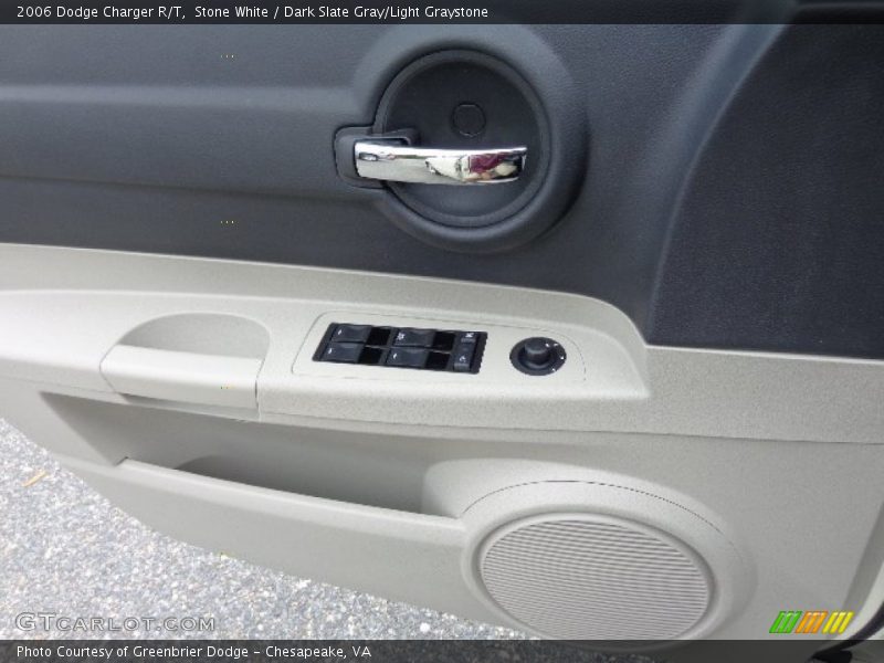 Stone White / Dark Slate Gray/Light Graystone 2006 Dodge Charger R/T