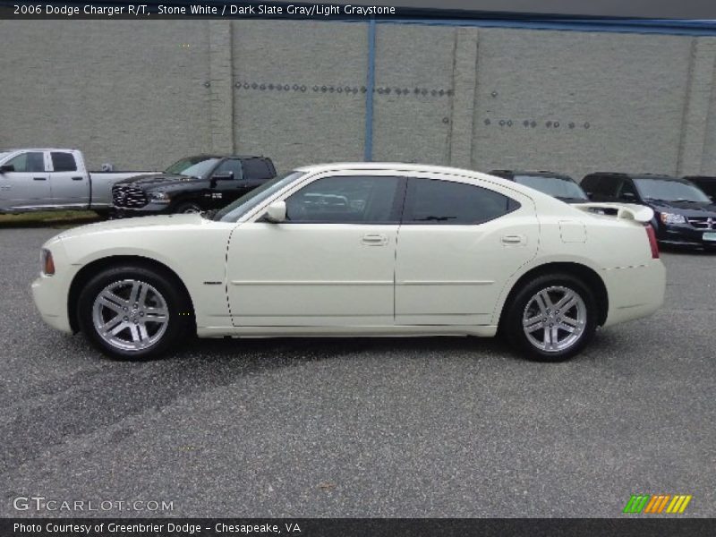 Stone White / Dark Slate Gray/Light Graystone 2006 Dodge Charger R/T