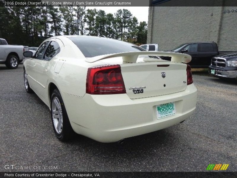 Stone White / Dark Slate Gray/Light Graystone 2006 Dodge Charger R/T