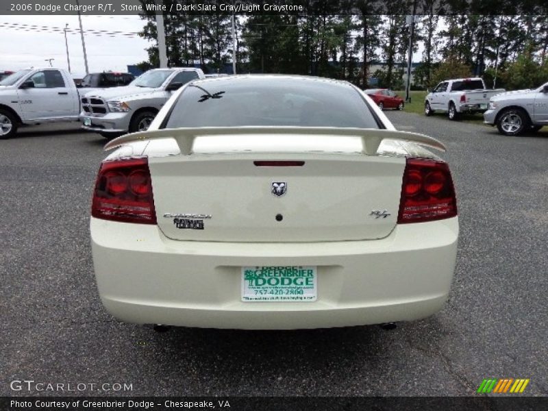 Stone White / Dark Slate Gray/Light Graystone 2006 Dodge Charger R/T