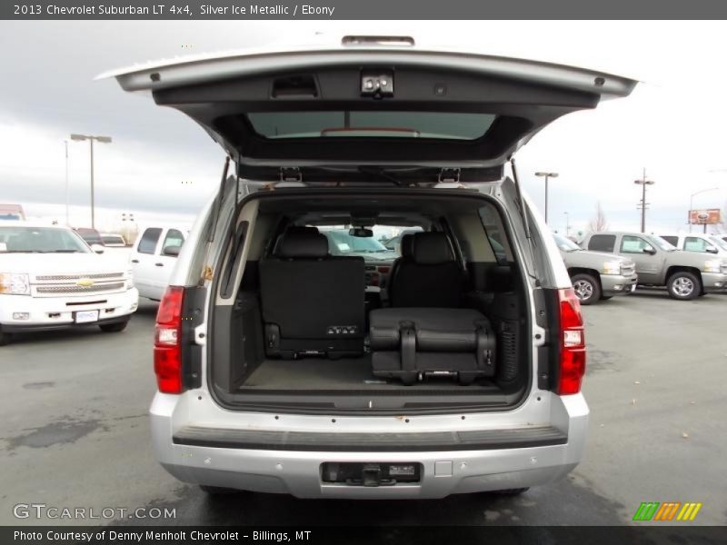 Silver Ice Metallic / Ebony 2013 Chevrolet Suburban LT 4x4