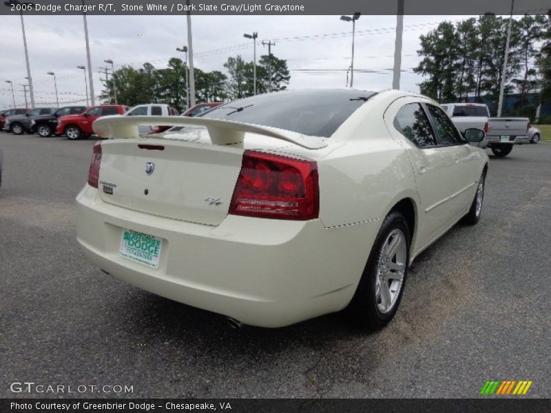 Stone White / Dark Slate Gray/Light Graystone 2006 Dodge Charger R/T